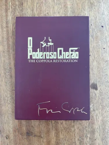 Box DVD Original Poderoso Chefão Trilogia