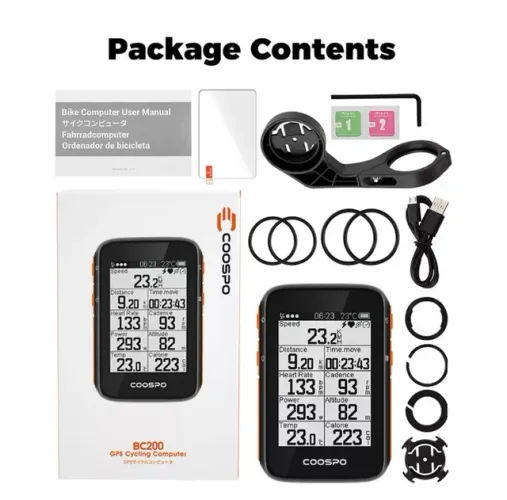 GPS ciclo computador Coospo BC200 + Brinde