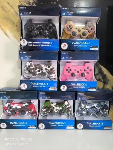 Controle para Ps3 Novo [SPARTA GAMES]