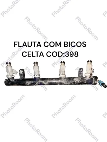 Flauta com bicos celta 