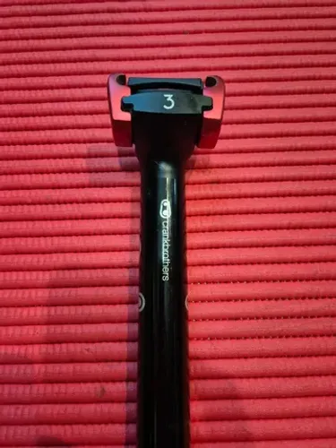 Canote 27.2X400mm Crankbrothers Cobalt 3 Preto/Vermelho usado