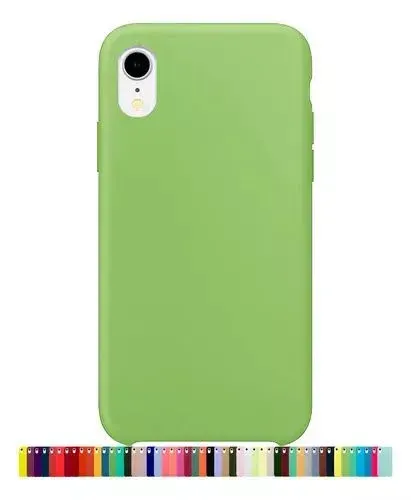 Capinha para iPhone XR Silicone Verde