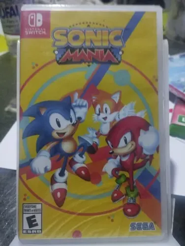Sonic mania switch novo lacrado 