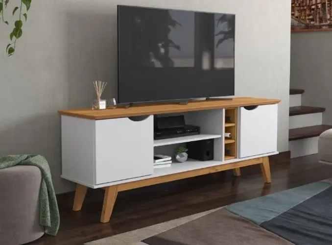 Rack PR 1.60m Para TV Até 58'' ! Frete e Montagem Grátis.
