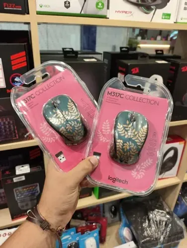 Mouse Sem Fio M317C Golden Garden - Novo Lacrado - Parcelamos Sem Juros