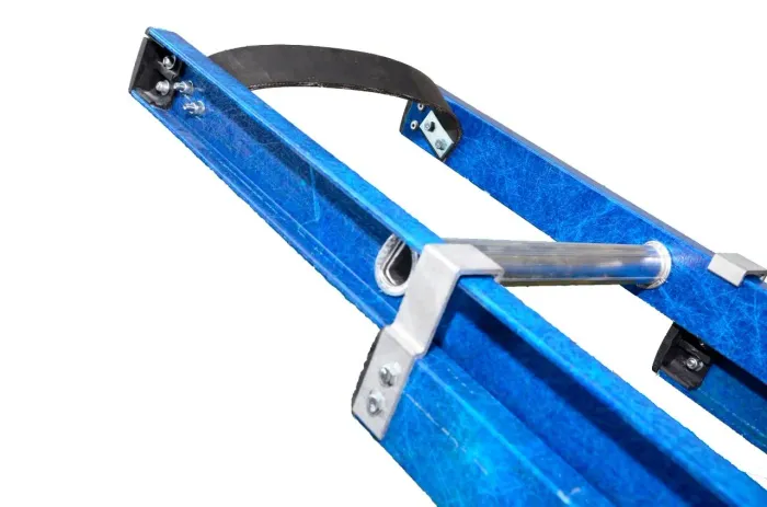Escada Semi Profissional na cor cor azul 11x19 degraus 
