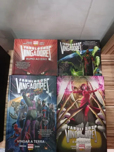 HQS Fabulosos vingadores-Nova marvel