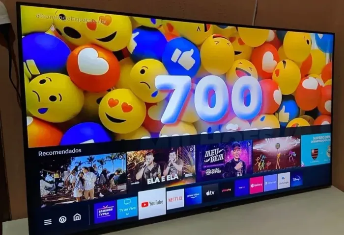 Tv Smart Samsung 70 polegadas 4k ultra Crystal com Xbox 