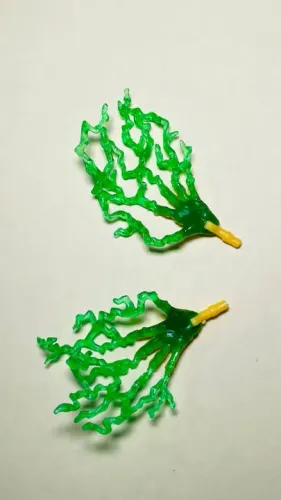Marvel Legends - par de mãos com efeitos verdes p/ boneco tipo Polaris Jean Grey Psylocke
