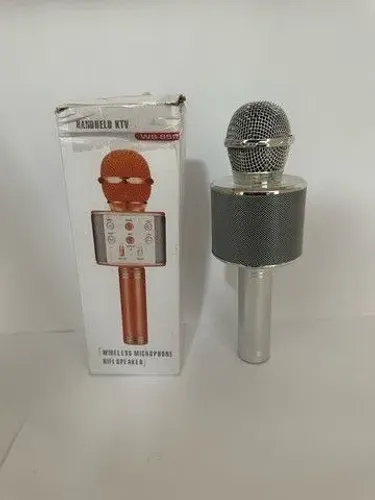 Microfone Karaokê Bluetooth Sem Fio Com Mixer de Voz Youtuber USB