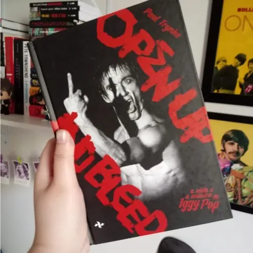 livro a vida e a música de iggy pop: open up and bleed | paul trynka