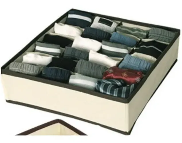 Organizador De Pvc / Tnt Dobravel Para Roupas Intimas
