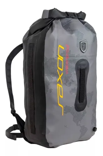 Mochila Saxon impermeavel moto camping estanque Mundi 30 L Cinza