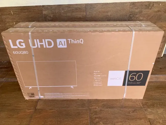 TV 60 LG  NOVA 1ANO DE GARANTIA E NOTA FISCAL 