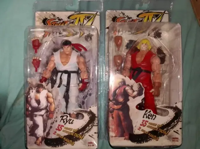 Street Fighter Ryu E Ken Neca Chinesa