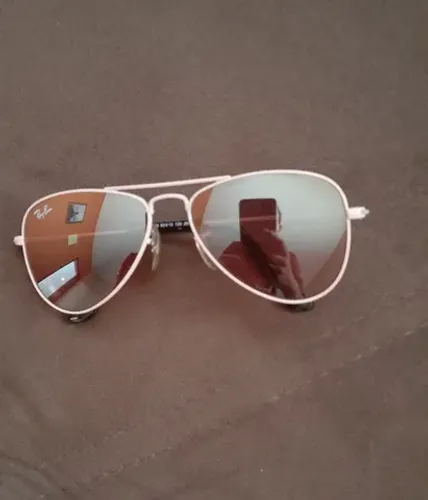 Óculos de sol Ray-Ban Aviator Kids rosa