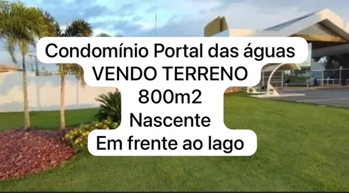 VENDO TERRENO 800m2 ESCRITURADO, NASCENTE