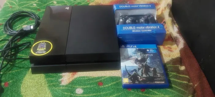 Ps4,play4,playstation 4 completo com controle novo e 1 jogo
