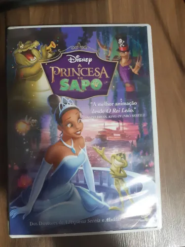 Dvd a princesa e o sapo
