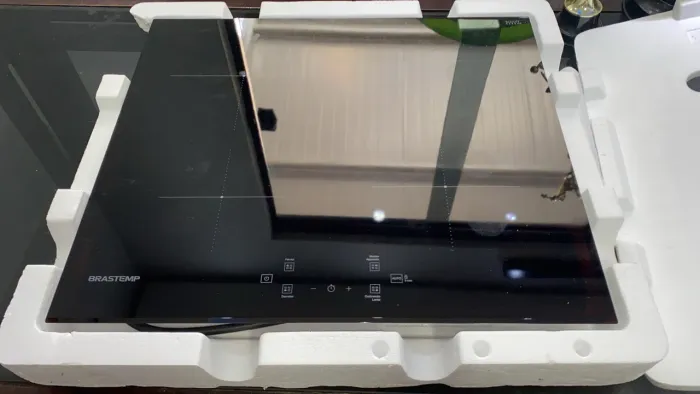 Fogão elétrico, 4 bocas Brastemp 