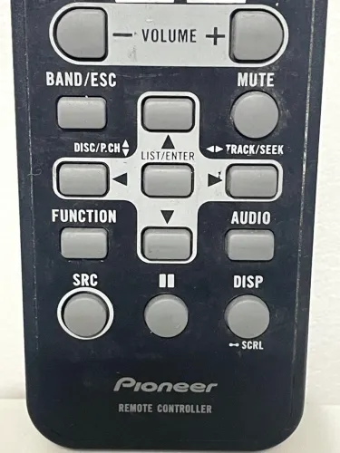Controle original pioneer para som automotivo 