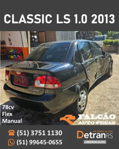 PEÇAS EM GERAL GM CLASSIC LS 1.0 2012