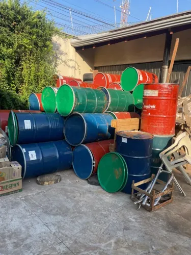 Tambor de ferro vazio 200L