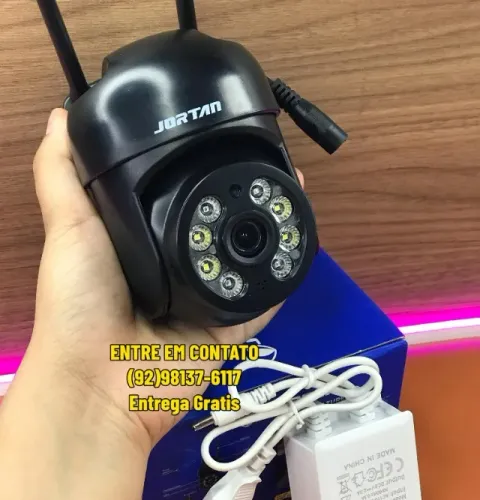 Camera Externa de Segurança Multifocal WI-FI / Entrega Rápida 