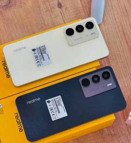smartphone Novo Lacrado Realme C75 - 128Gb/8Ram - Design Moderno câmera elegante