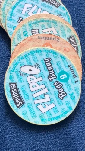 Lote de tazos importados flippo 