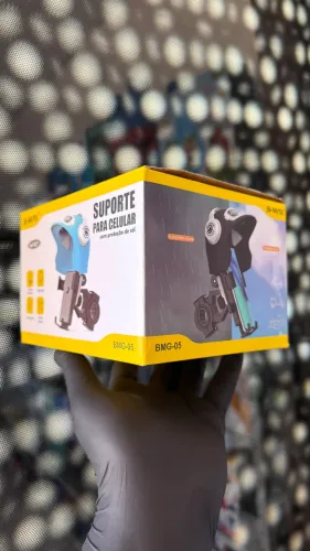 Suporte de Moto Para Celular Capacete Proteção