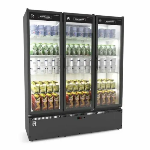 Refrigerador Expositor 3 Portas para Comércio Refrimate.