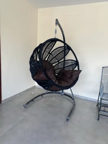 Balanço ninho em corda náutica