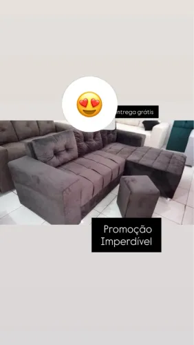 CONJUNTO CHAYSE QUEIMA de estoque 