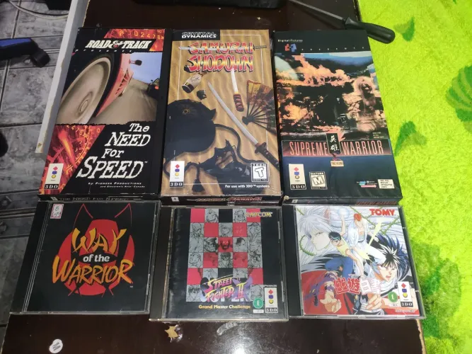 Coleção de Jogos 3DO (leia a descrição)