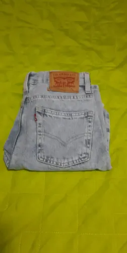 Bermuda Jeans Levi's Infantil - Azul Claro
