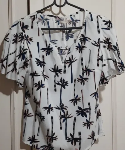 Blusa Maria Filó coqueiros