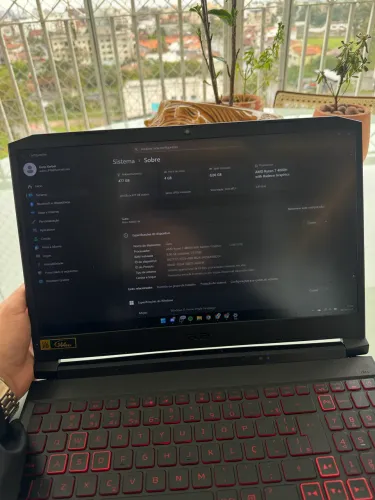 Acer Nitro 5 Ryzen 7 GTX 1650