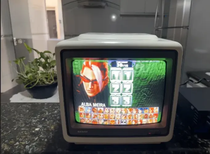 Tv Semp Toshiba 10 Polegadas Tubo Ideal para Video Game Antigo