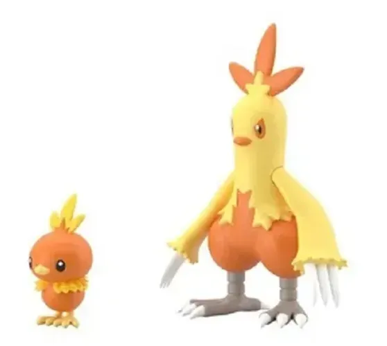 POKEMON SCALE WORLD BANDAI - HOENN - Torchic Combusken