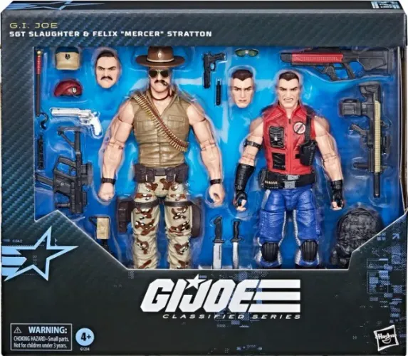 Sgt Slaughter E Mercer Gi Joe Classified Series - Lacrado