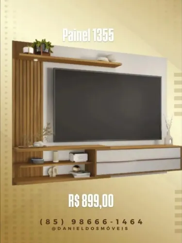 Painel para TV com Led