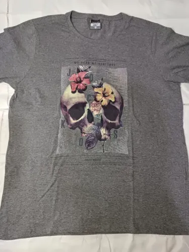 Camiseta Jockos's - Cinza - Tamanho M