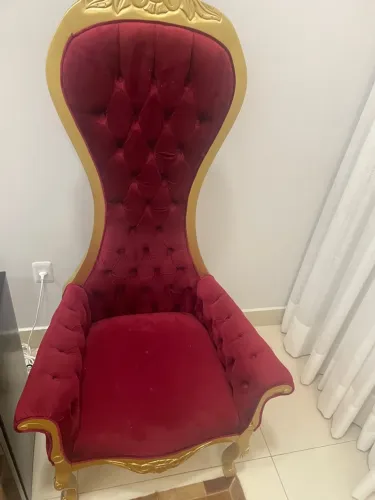 Cadeira papai noel trono #cadeira papai noel