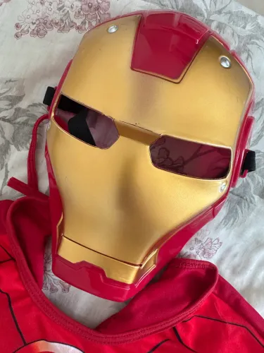 Fantasia homem de ferro 4 a 6 anos
