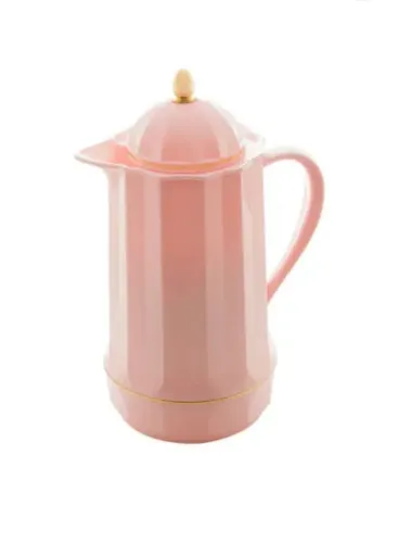 Garrafa Térmica de Plástico Genova Rosa 1L Lyor