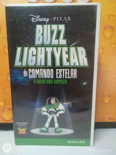 FITA VHS DISNEY PIXAR DUBLADO - BUZZ LIGHTYEAR 