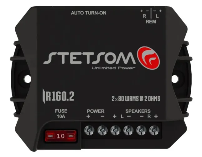 Módulo Stetsom 160 Rms Ir160.2 2 Canais Stereo 80 Rms 2 Ohms