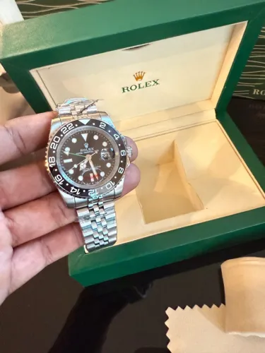 PROMO Rolex GMT automático aço 904L Submariner 