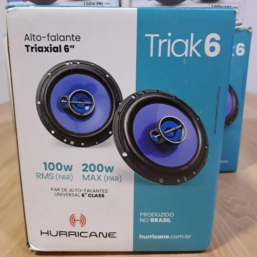 Par Alto Falante Hurricane triak 6